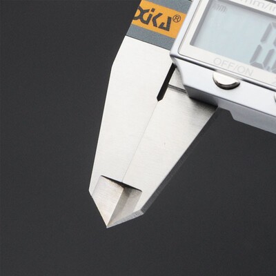 上海希卡全金属数显卡尺0-150/200/300mm 防水/防油/防尘数显卡尺