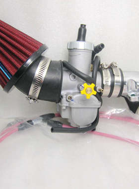 KEIHIN JOG50/90ZR风帆90改装PE24 PE28吊桶化油器接口RAD蘑菇头