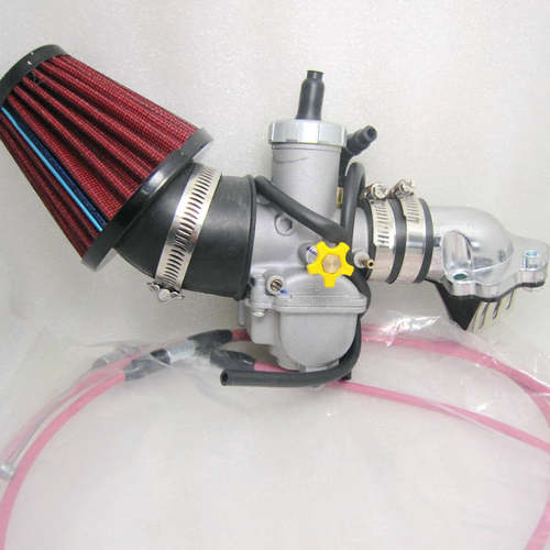 KEIHIN JOG50/90ZR风帆90改装PE24 PE28吊桶化油器接口RAD蘑菇头