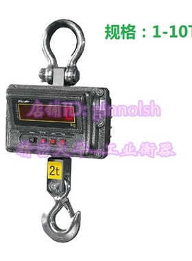 台衡精密惠而邦电子吊秤TM5-吨吊钩称行车秤3T 10吨2T直视吊磅