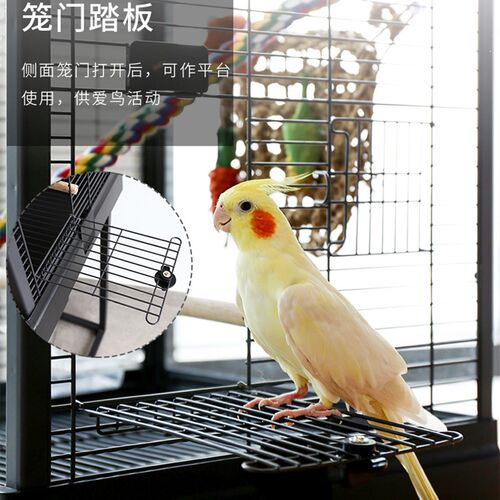 达洋B5001鸟笼 304不锈钢画眉鸟繁殖笼家用高级设计