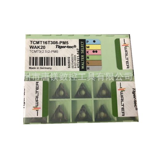 WALTER瓦尔特TCMT16T308-PM5 WSM30数控CNC硬质合金三角车削刀片