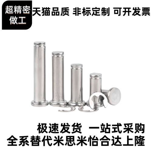 MIC01/02/06/11/12/13/14/15/21/31/32-D3/4/5/6/8/10 带肩铰链销