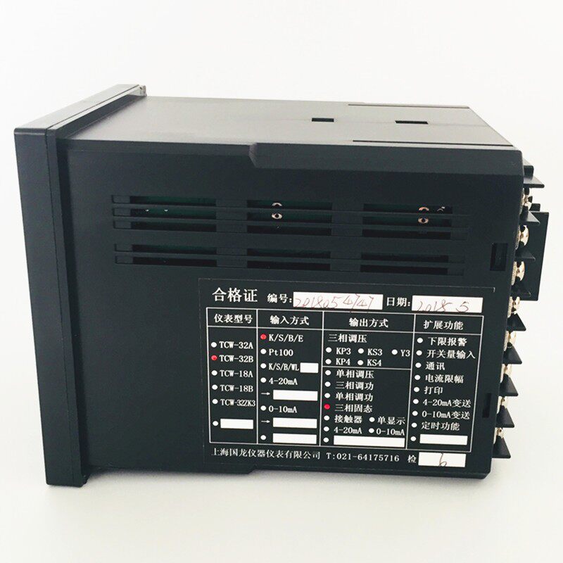 全新正品原装上海国龙仪表TCW-32A/32B/三相调功/三相调压/温控表
