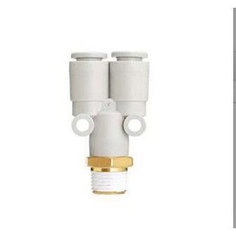 原装正品 KQ2U10/KKQ2UQ2U12/形Q2U16-K020S-3S-04AS外螺纹Y接头