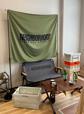 橄榄底户外风格NEI日韩风工作室办公室客厅墙壁装饰背景布艺挂布