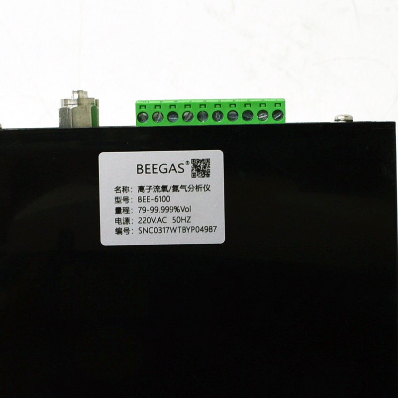 比恩BEE-6100/6100L氮气分析仪传感器制氮机纯浓度氮氧含量检测仪