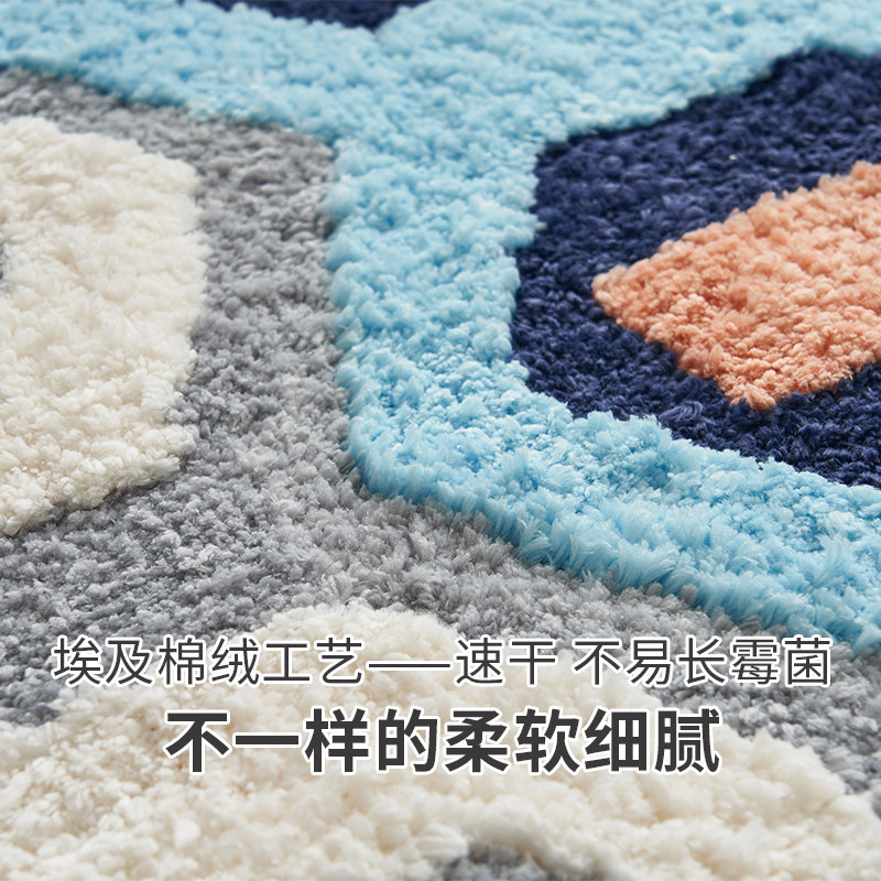 地毯进门门口地垫家用客厅茶几地毯卫生间垫子入户门防滑吸水脚垫