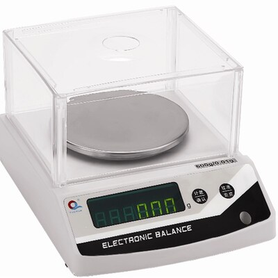 上海浦春JE3002精密电子天平3000g/0.01g实验百分之一秤3kg 0.01g