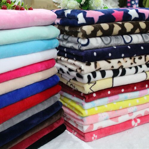 法兰绒法莱绒面料 毛毯睡衣服装布料 超柔毛绒布料 宝宝diy布料