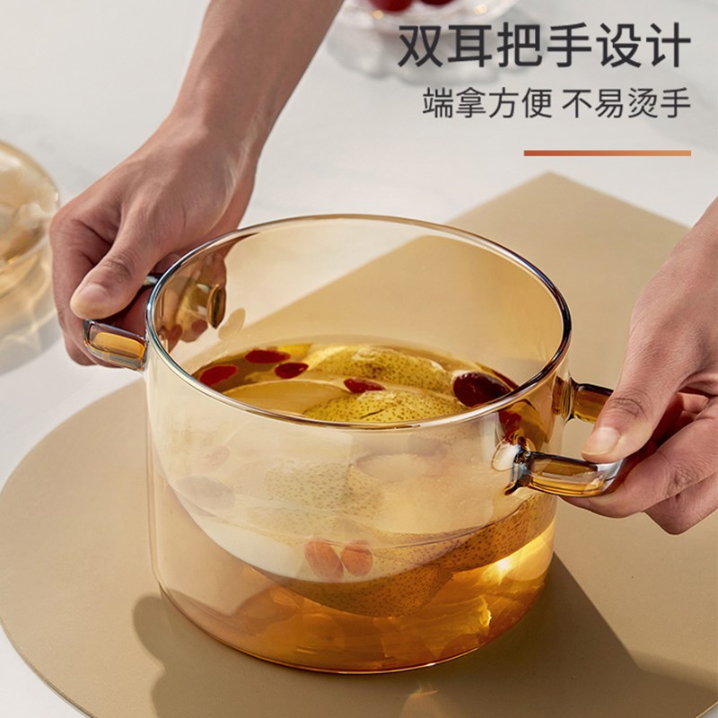 孟瀚玻璃消毒锅茶具煮茶杯器洗茶具盆煮红酒锅水果茶壶养生壶明火