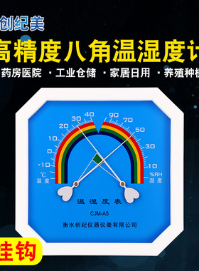 工业高精度温湿度计温度计湿度计干湿度表药店药房大棚养殖仓库