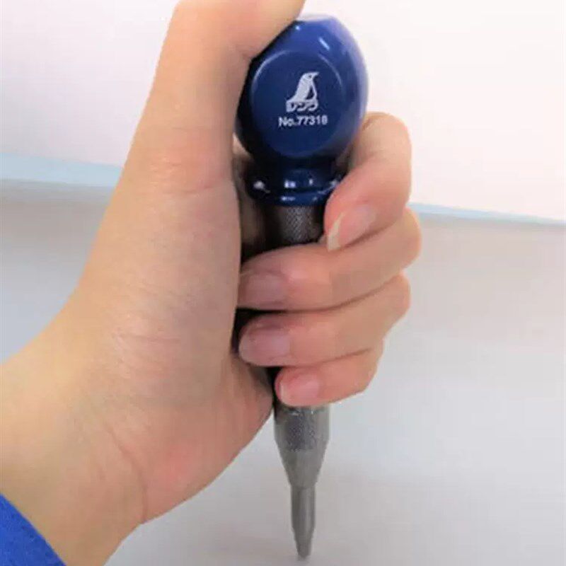 木工工具 定位器 防滚动钻孔冲头打眼器冲子SHINWA亲和 堤旁树