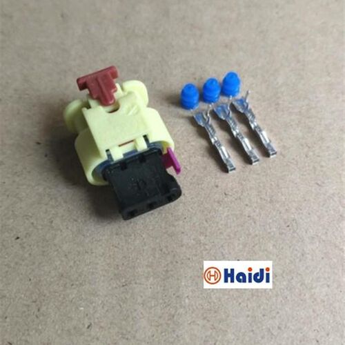 3孔1.2系列奥迪大众倒车雷达接插件 3P连接器 含端子 4H0973373