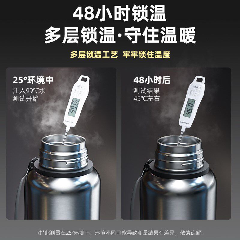 水杯保温杯大容量水壶男316不锈钢茶水分离泡茶杯全钢车载保温瓶