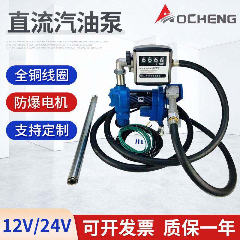 直流防爆泵汽油计量加油泵DCEx-ProofFuelTrsnsferPumpKit