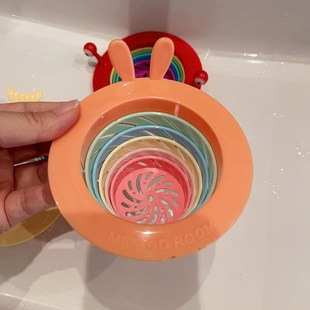 可爱彩虹可折叠小怪兽水槽过滤网厨房沥水下水道防堵残渣过滤器
