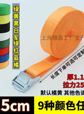 灭火器行李箱车衣压扣捆绑带拉紧器 25/38mm摩托汽车顶架货物固定