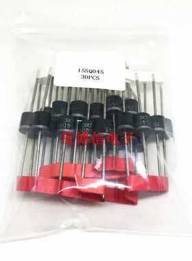 30PCS 一包 15SQ045 太阳能肖特基二极管 15A 45V 大功率 R-6