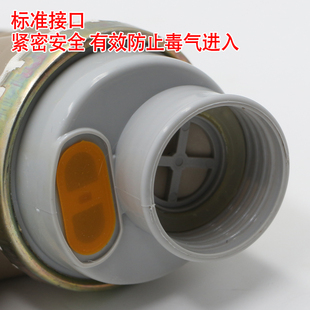 橡胶防毒全面具罩皮脸防毒面具甲醛防毒面具全面罩喷漆化工氨气