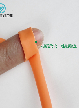 包邮橙色热缩管绝缘套管数据线电线保护套软护套电工套管1mm-80mm