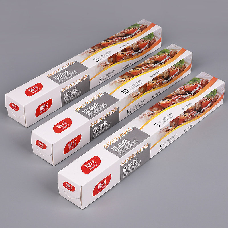 硅油纸烘焙家用耐高温烤箱烧烤盘纸烤肉吸油纸食物商用锡箔铝箔纸