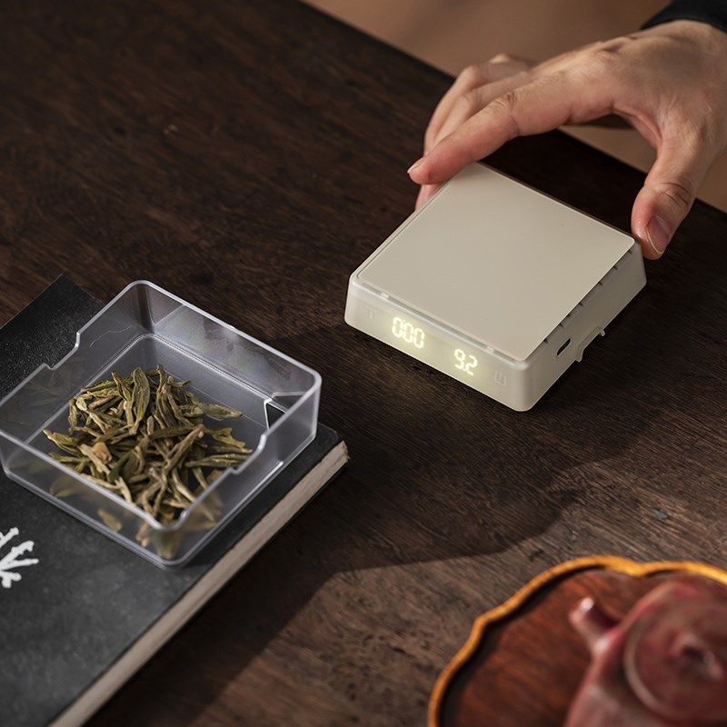 充电迷你茶叶电子秤家用小型茶称茶器高端电子茶则电子量茶克秤重