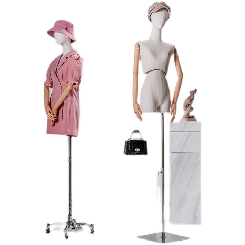 服装店模特鞋包橱窗展示台陈列道具中岛架流水台大理石纹路站台