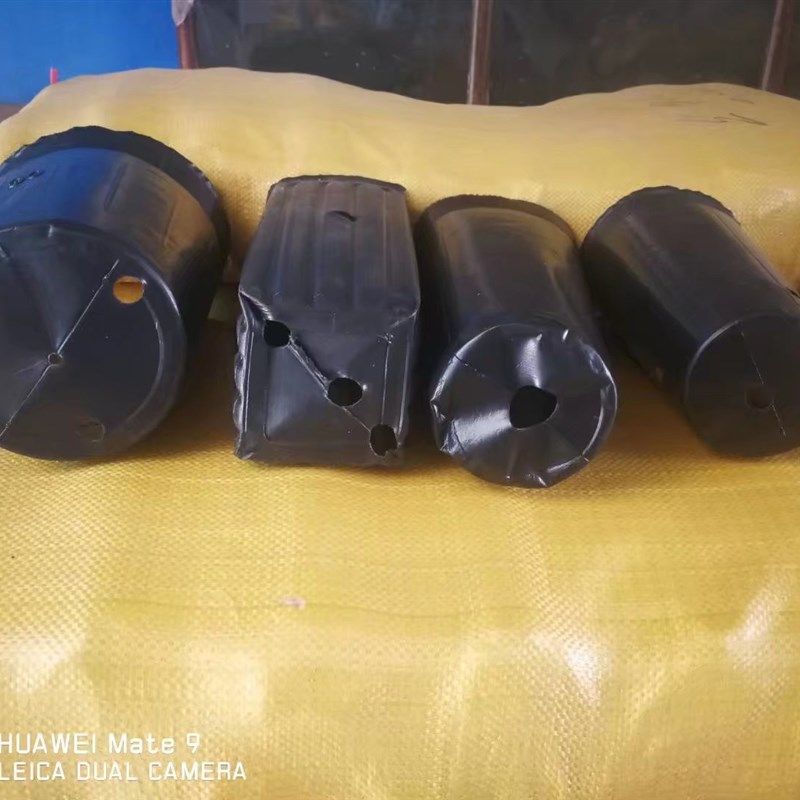 10*30 12*25脐橙方口营养钵 柑橘塑料育苗袋 营养杯育苗杯加厚
