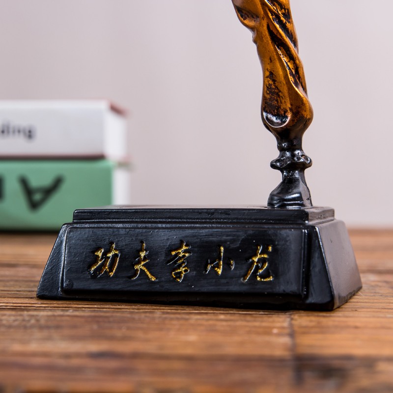 李小龙功夫摆件拳王健美健身功夫比赛奖杯跆拳道拳击送礼武馆摆设