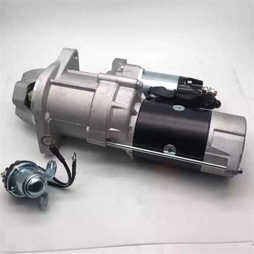 小松6D95小松4D105小松PC200-5 200-6挖掘机起动机小机头