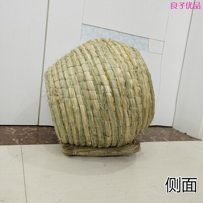 鸡窝下蛋窝 家用 户外特大母鸡下蛋猫窝防侧家禽产蛋窝鸡窝草编
