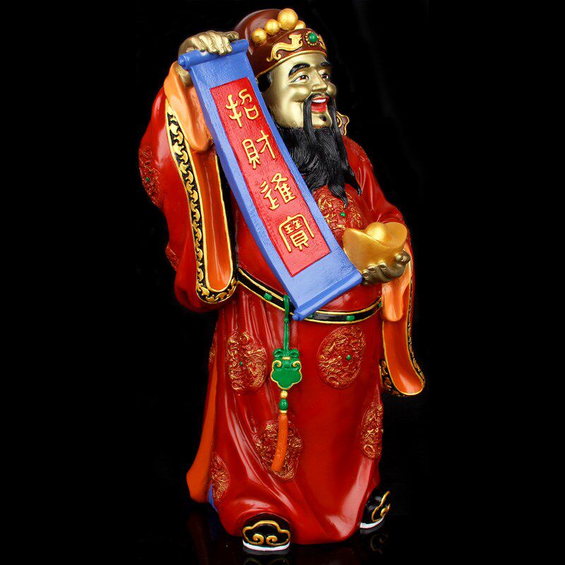 朴器 手工彩绘铜财榊摆件 铜文财榊摆件