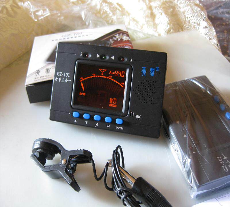 自动手动古筝专用调音器 三合一功能 节拍 定音 调音 包邮