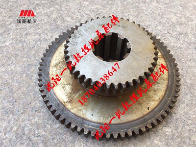 沈阳数控车床 CAK6163 CAK63135磨齿双联齿轮 2172/2173 Z72/ Z41