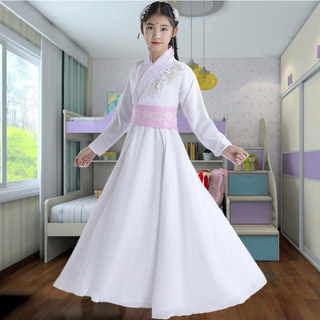 2026新款汉服女童12-15岁儿童汉服女童古装超仙中国风仙女飘