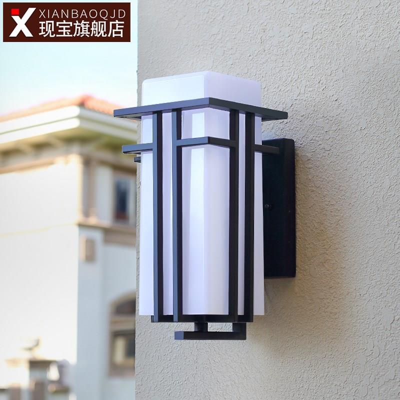 壁灯室外庭院大门口阳台外墙灯新中式复古走廊楼梯别墅户外防水灯