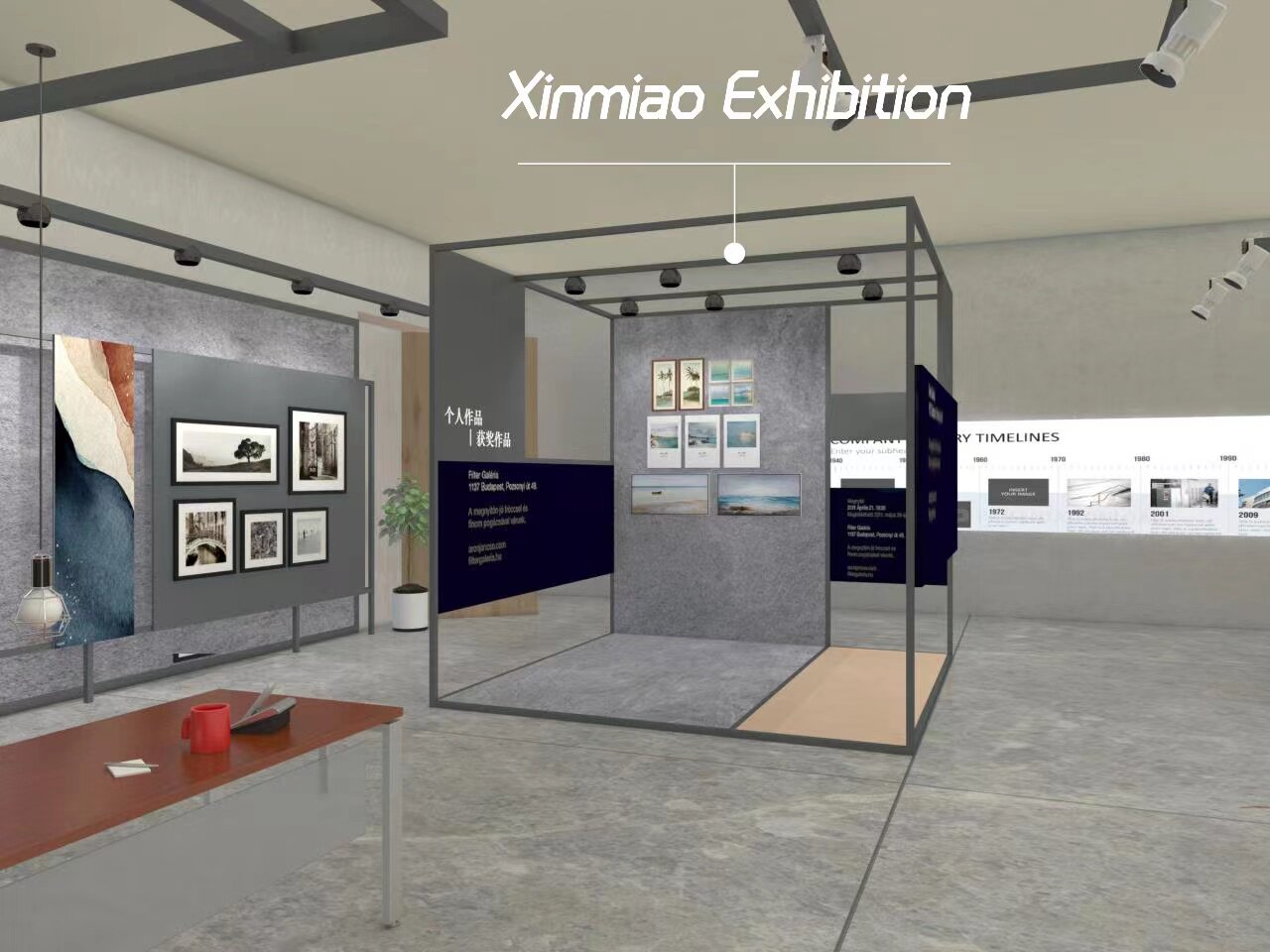 80方铝料展台特装方柱 展会特装材料 展览会展台展览搭建铝材