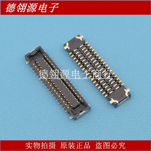 AXE534124 AXE534127 0.4mm间距34pin母座 原装正品连接器