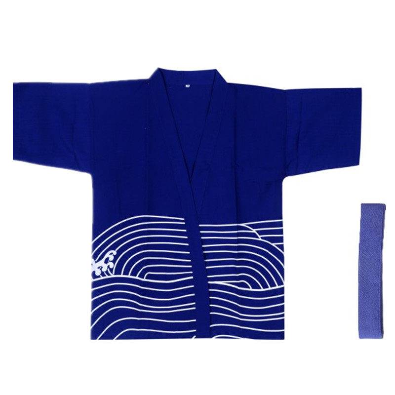 寿司店日料店工作服工作装厨师工衣男日式制服上装透气刺身店工服