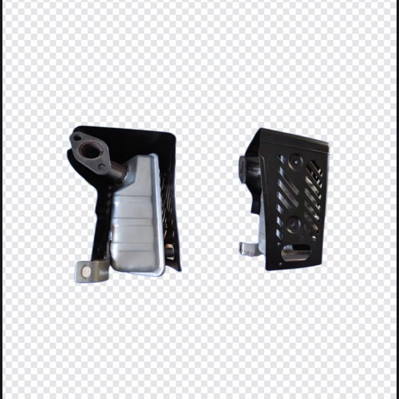 罗宾款汽油发电机EY20汽油发动机RGX2400 消声器 排气管
