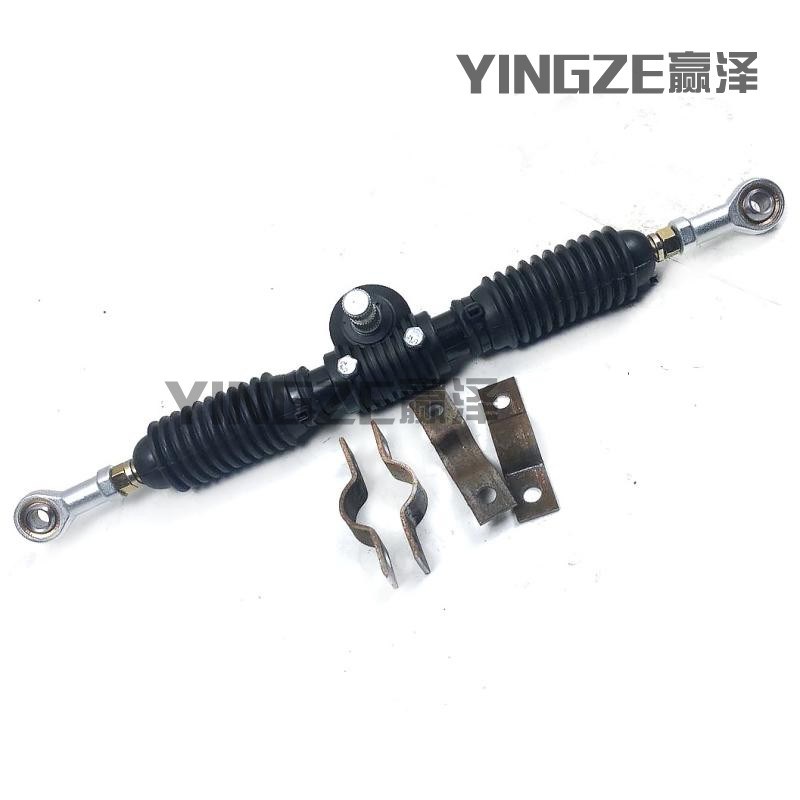 自制改装四轮卡丁车摩托车配件32CM转向机方向机配鱼眼球头10MM