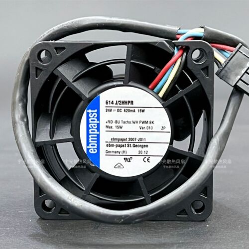 全新原装614J/2HHPR 正品ebmpapst 6032 24V 15W高端设备散热风扇