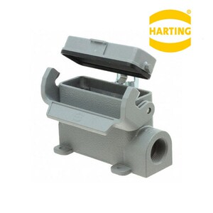 HARTING浩亭重载连接器哈丁航空插头 19200160295 16芯16针底座