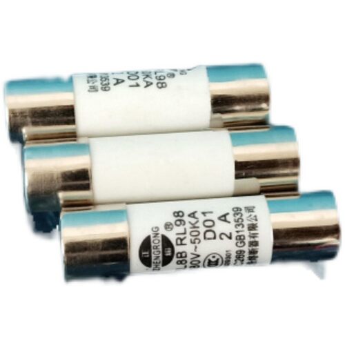 船用陶瓷保险丝RL8B-32 RL98 螺旋式熔芯10*38 D01熔断体 2A-32A