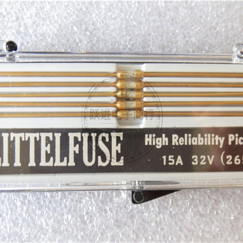 进口LITTELFUSE 15A 32V (Z65)微型军工级镀金保险丝/管 单只价