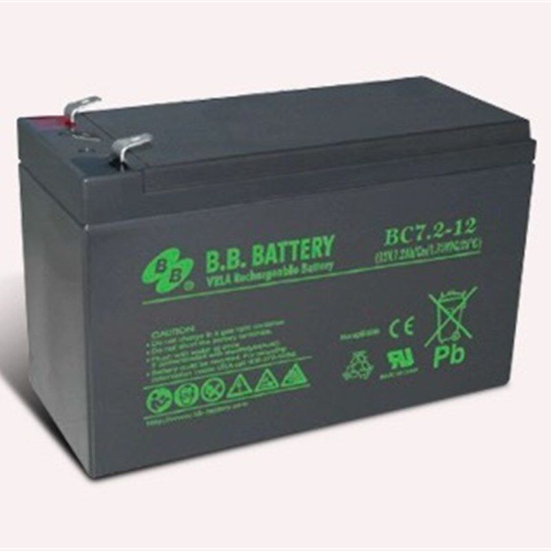 BB美美铅酸蓄电池BC7.2-12 12V7.2AH安防UPS机房主机 应急小型ups