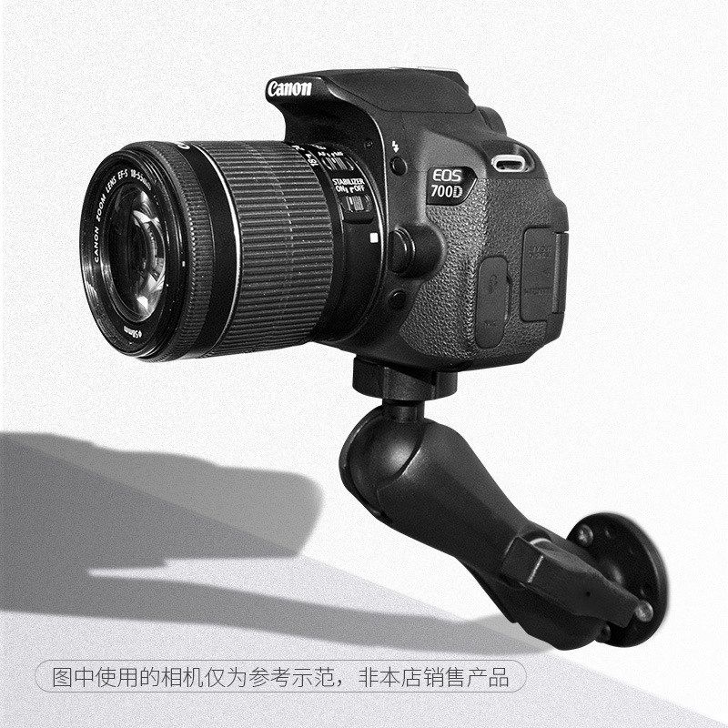 户外摄影器材单反相机固定支架1.5英寸球头带1/4螺纹云台球头
