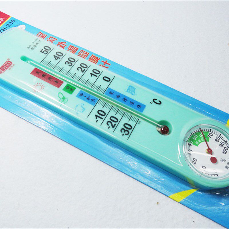 温室度计挂式温度计长形温湿度计可悬挂温湿度计添华达TH-338