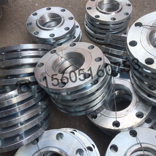 丝接镀锌法兰片 丝扣法兰片水泵法兰 阀门丝口法兰盘DN15-DN100